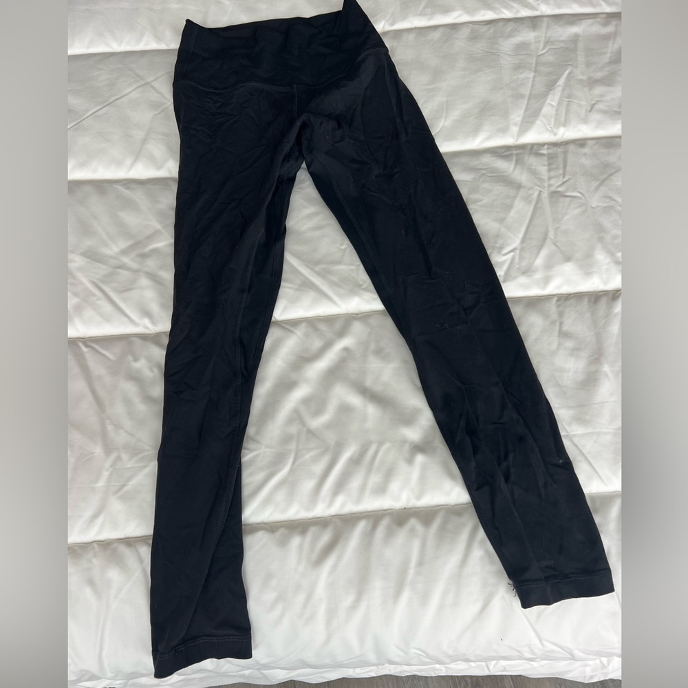 Black lululemon align leggings